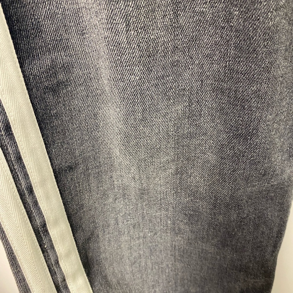 rag & bone Black Skinny Jeans with White Side Stripes - Picture 8 of 8